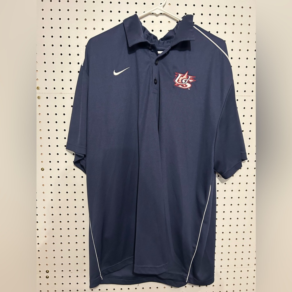 Nike USA baseball golf shirt size xxl euc